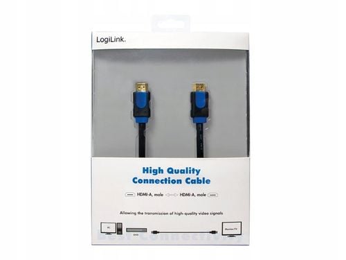 Kabel HDMI LogiLink CHB1110 High Speed Ethernet, 10m na Arena.pl