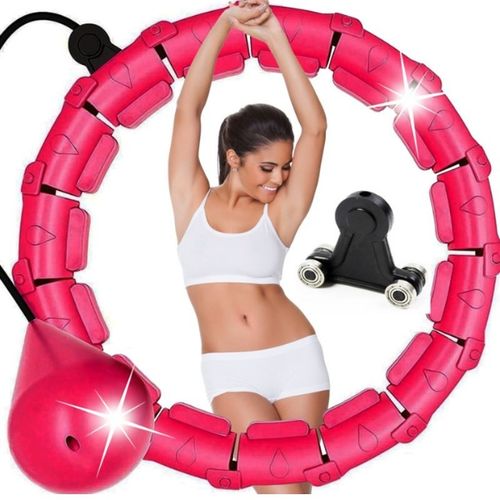HULA HOP Z OBCIĄŻENIEM I FUNKCJA MASAŻU ODCHUDZAJĄCE Z ŁOŻYSKIEM SMART FIT na Arena.pl