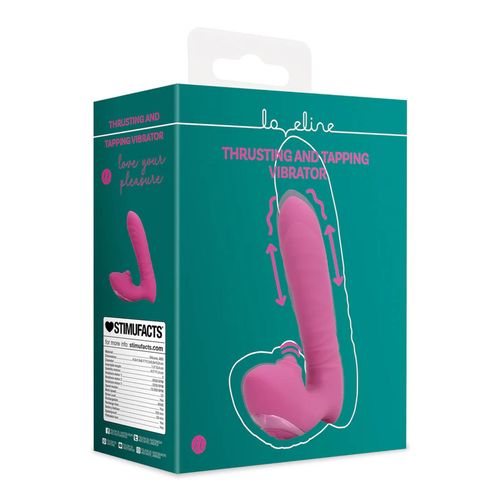 Thrusting And Tapping Vibrator - Powerful Pink na Arena.pl