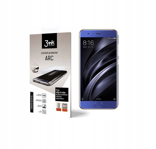 Folia 3Mk Arc Do Xiaomi Mi6 Cały Ekran Full 3D zdjęcie 1