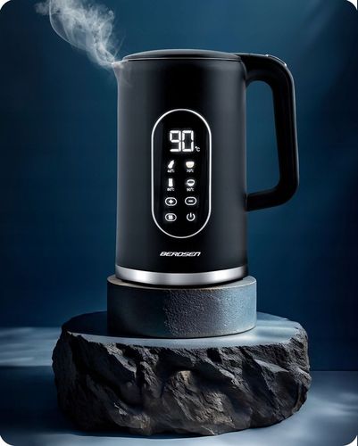 CZAJNIK ELEKTRYCZNY REGULACJA TEMPERATURY 2200W PANEL DOTYKOWY 1,7L BERDSEN na Arena.pl