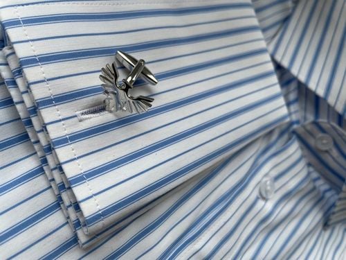 Srebrne spinki do mankietów EXC Ford Mustang GT Bullitt na Arena.pl