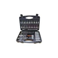 KRAFT&DELE ZESTAW NARZĘDZI 56 ELEMENTÓW GRZECHOTKA 1/4" WALIZKA KD10834