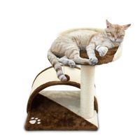 17042 Drapak budka domek platforma legowisko dla kota słupek sizalowy