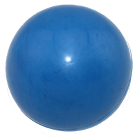 Zabawka dla psa twarda gumowa piłka niebieska 7cm UNIQ PETS