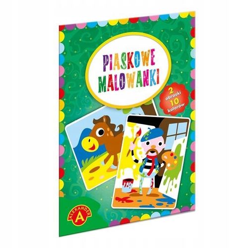 Piaskowe malowanki - malarz, konik 18790 na Arena.pl