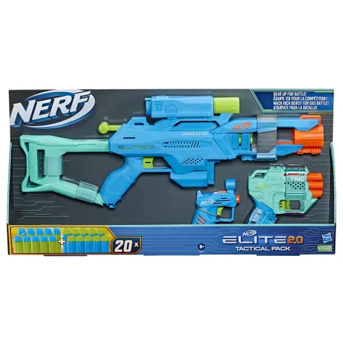 Nerf Elite 2.0. Trzy wyrzutnie Tactical Pack + strzałki na Arena.pl