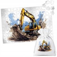 PUZZLE TRADYCYJNE - MASZYNY BUDOWLANE - 24 el