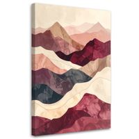 Obraz do salonu sypialni biura kuchni hotelu, Góry 30x45