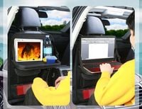 2 x ORGANIZER SAMOCHODOWY NA FOTEL DO AUTA STOLIK OCHRANIACZ OSŁONA CZARNY