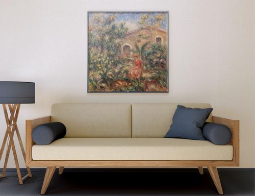 Farmhouse, Pierre-Auguste Renoir - plakat 60x60 cm na Arena.pl