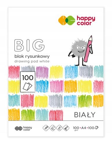 blok rysunkowy big, a4/100k 100g 8917 na Arena.pl