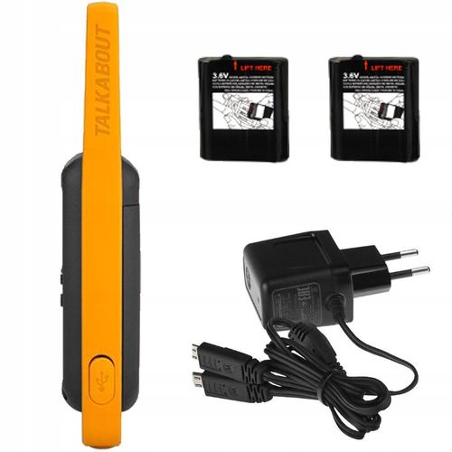 MOTOROLA T82 EXTREME PMR 446 KRÓTKOFALÓWKI WALKIE TALKIE RADIOTELEFONY x2 na Arena.pl