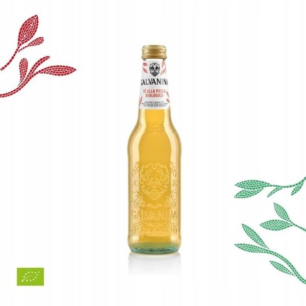 Galvanina Bio Mrożona Herbata z Brzoskwinią 355 ml zdjęcie 1