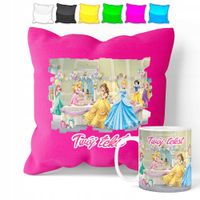 ZESTAW: KUBEK + POSZEWKA - KSIĘŻNICZKI - PREZENT WIELE WZORÓW + IMIĘ