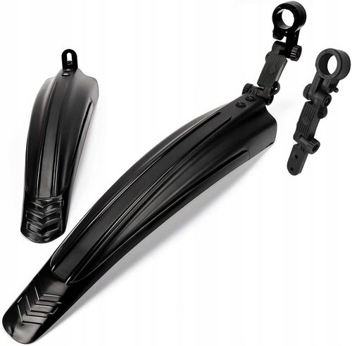 BŁOTNIKI ROWEROWE ROWER ZESTAW KOMPLET PRZÓD TYŁ 2 SZT MTB 24-26 CZARNY na Arena.pl