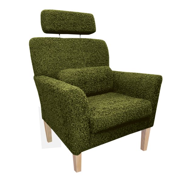 Fotel DENVER nogi buk Rolf14 zdjęcie 1