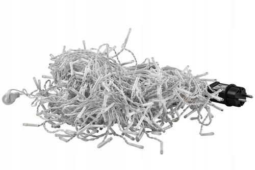 GĘSTA KURTYNA SOPLE 400 LED 14,20m PROGRAMATOR+PAMIĘĆ+GNIAZDO BIAŁY CIEPŁY na Arena.pl