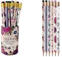 Ołówek Grafitowy Z Gumką Trends 36Szt.