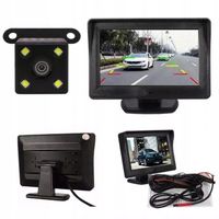 Kamera cofania, monitor - zestaw 12V