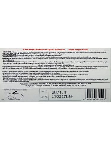 Sagami Original 0.02 (2 szt.) na Arena.pl