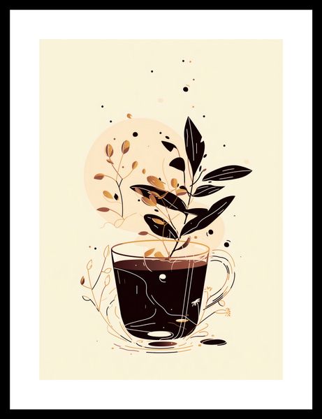 Plakat 25x35cm Jesienna Donica zdjęcie 3