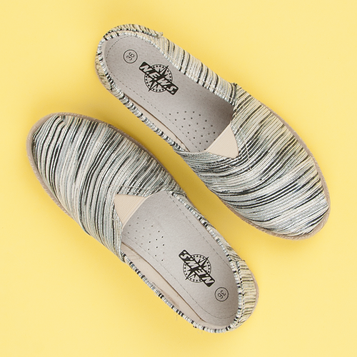 Prążkowane espadryle r.40 na Arena.pl