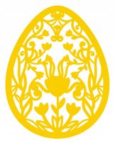 J14 Zawieszka ażur WIELKANOC ozdoba PISANKA jajko