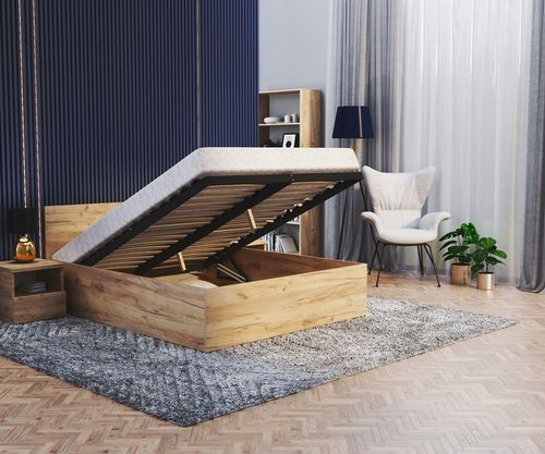 Łóżko 140x200 + materac podnoszone PANAMA PM na Arena.pl