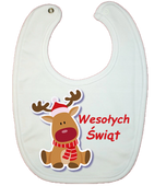 Śliniaczek Bawełniany Wesołych Świąt