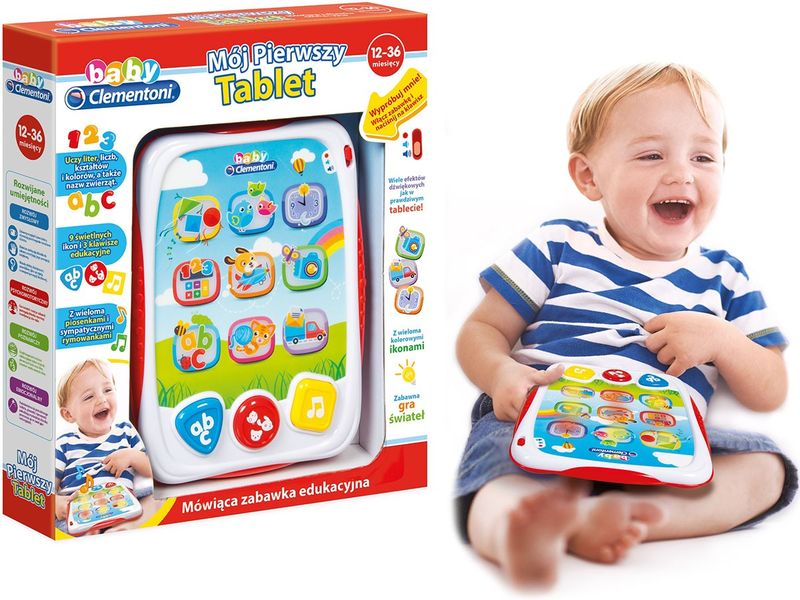 CLEMENTONI 60956 Moj pierwszy tablet mowi interak zdjęcie 2