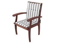 Poduszka MIAMI DWUSTRONNA na krzesło ogrodowe, plażowe, fotel 96x45x4