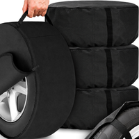 POKROWCE NA KOŁA PEŁNE RĄCZKA UCHWYT ZAMEK MOCNE KPL POKROWCÓW 70X24CM 3XL