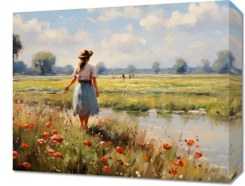 Obraz 50x40cm Wiejski Spokój zdjęcie 1