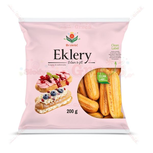 BRZEŚĆ EKLERY PTYSIOWE 200G zdjęcie 1