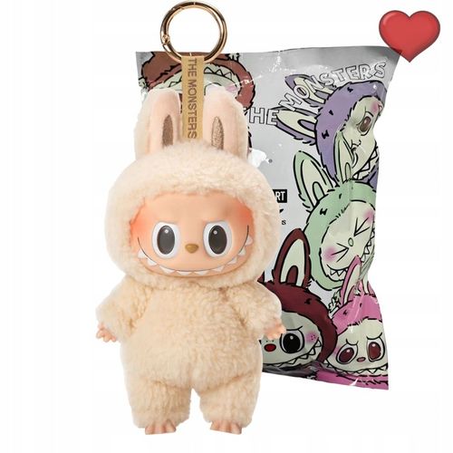 Biały LABU-BU 1RD THE MONSTERS ANIME DUŻA LALKA PLUSZOWA Bez pudełka na Arena.pl