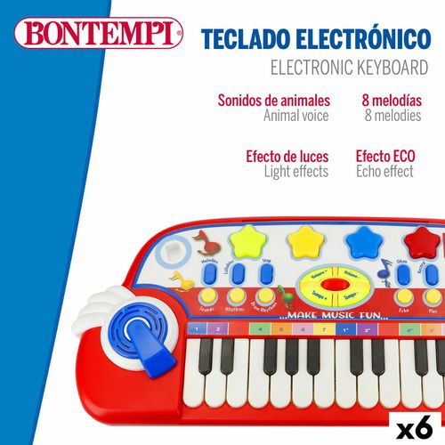 Pianino Elektroniczne Bontempi 38 x 18 x 17 cm (6 Sztuk) na Arena.pl