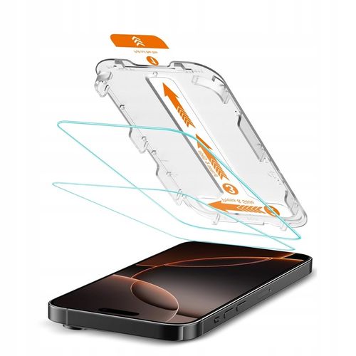 Szkło hartowane 9H Warthog do Apple iPhone 15 Pro 2szt. z Aplikatorem EZFit na Arena.pl