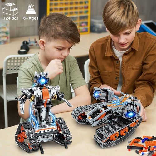 KLOCKI KONSTRUKCYJNE ROBOT PROGRAMOWALNY KONSTRUKCYJNY APP I PILOT 724EL na Arena.pl