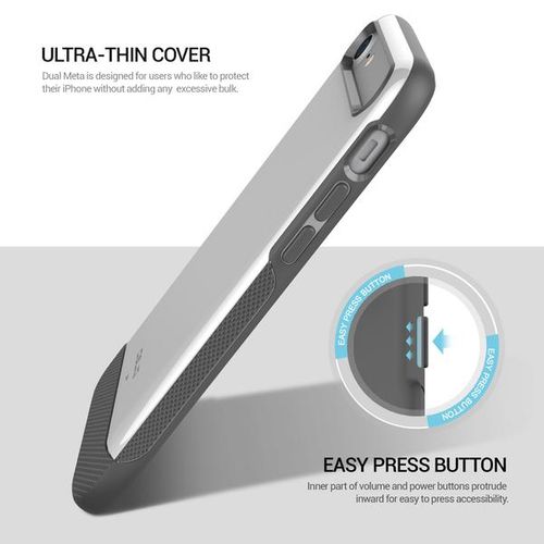 Obliq Dual Meta - Etui do iPhone 7 (White) na Arena.pl