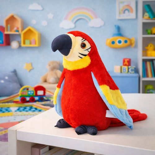 Gadająca papuga przytulanka na Arena.pl