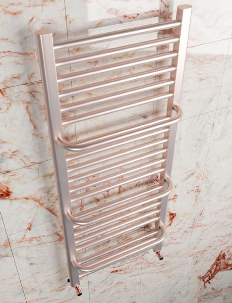 GRZEJNIK ŁAZIENKOWY POWER 1580x650 ZŁOTY RÓŻ zdjęcie 5