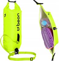 BOJKA DO PŁYWANIA BOJA ASEKURACYJNA TRIATHLONOWA Z SUCHĄ KOMORĄ DMUCHANA