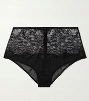 KIKI DE MONTPARNASSE la follie lace galloon high waisted panty L