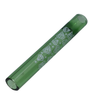 Krótka Lufka Cygarniczka Przezroczysta z Odcieniem Zielonego Fifka Dulka