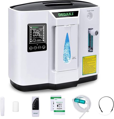 USZKODZONY Urządzenie tlenowe DEDAKJ DE-1A do użytku domowego, 1-7 L/min na Arena.pl
