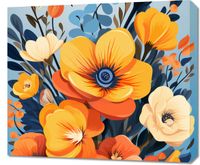 Obraz 70x60cm Kwiatowy Majestat