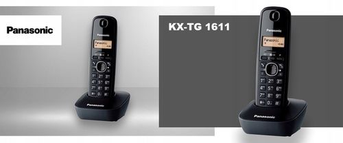 Panasonic KX-TG1611 Telefon bezprzewodowy DECT na Arena.pl