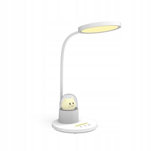 Lampka biurkowa dla dzieci lampa nocna LED LL BINED LED W kotek uchwyt na Arena.pl