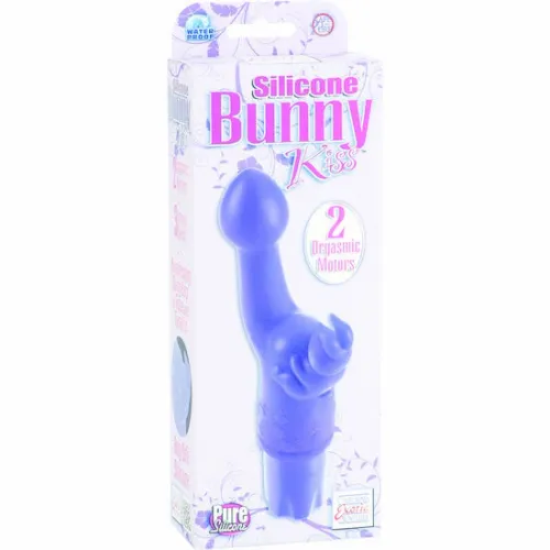 calexotics kiss silicone bunny violet - wibrator silikonowy na Arena.pl